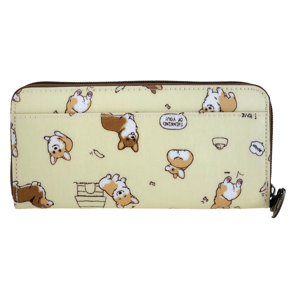 Waterproof Corgi Long Wallet Fits Phone & Bills - Picture 3 of 16